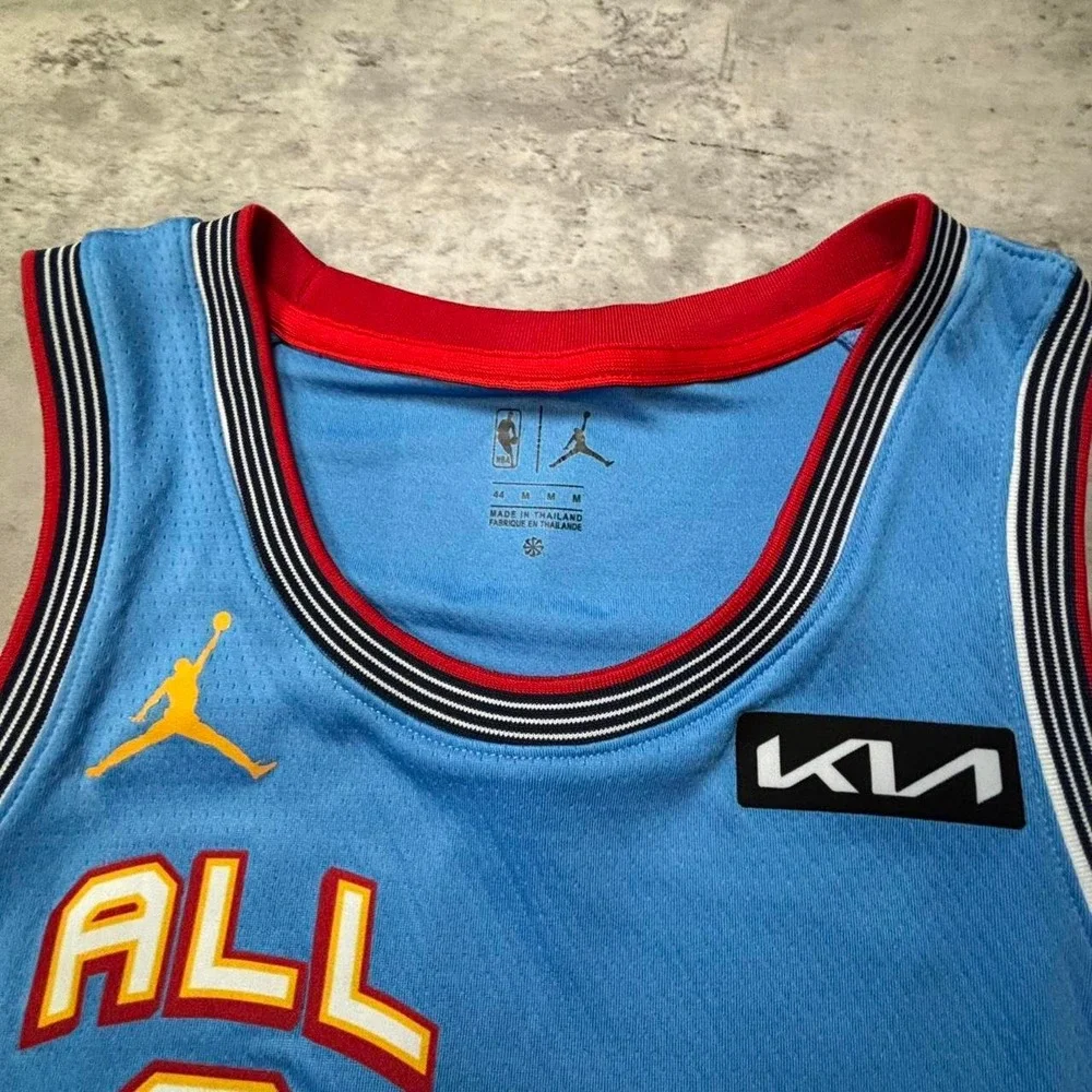 Jordan Swingman Jersey Mens 44 Blue 2025 NBA All Star Game Stephen Curry